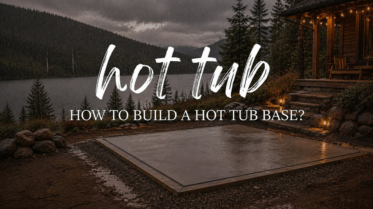 How to Build a Hot Tub Base