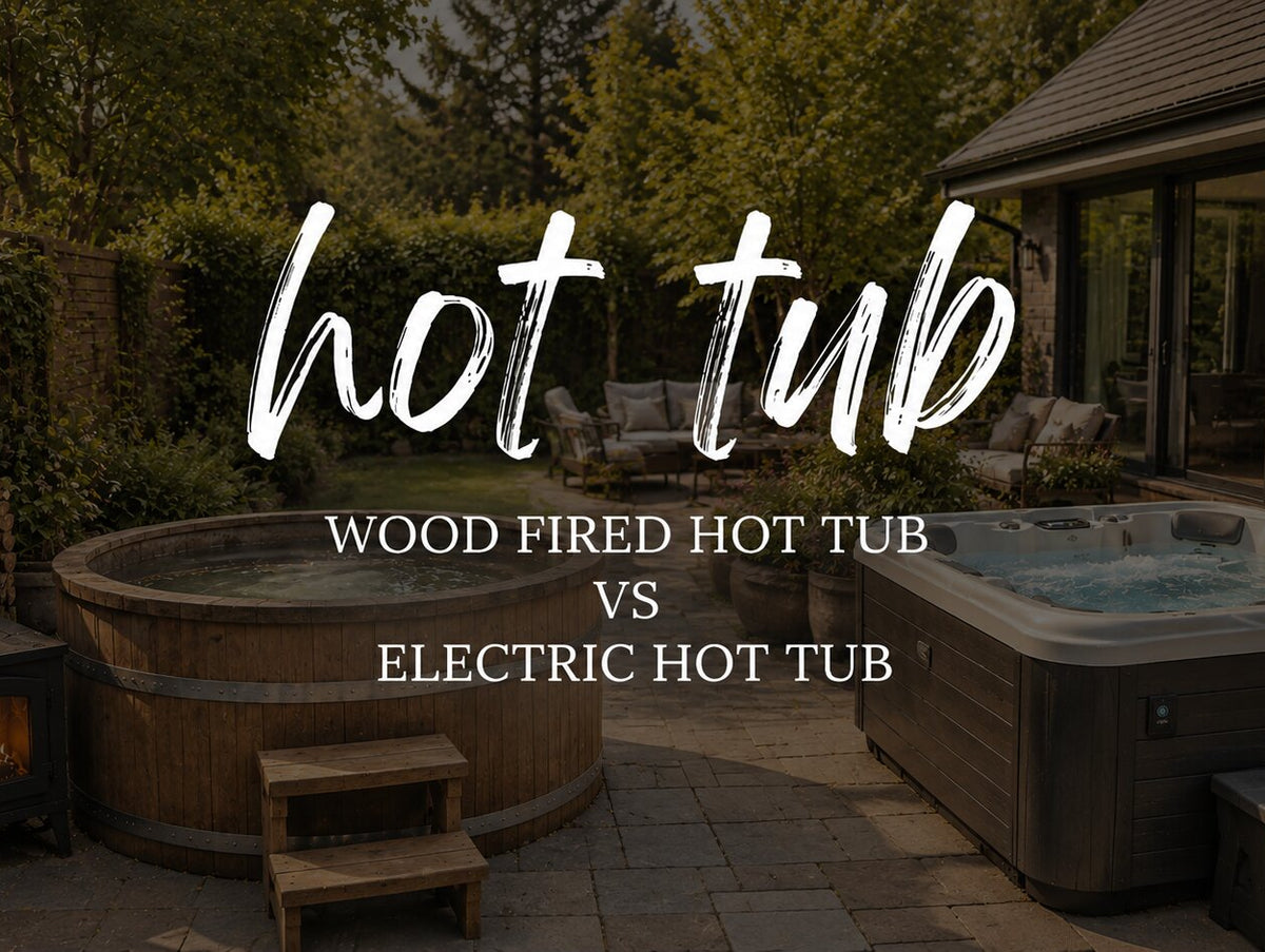 Wood fired hot tub vs electric hot tub