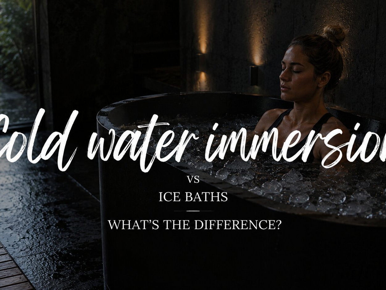 Cold water immersion vs ice baths