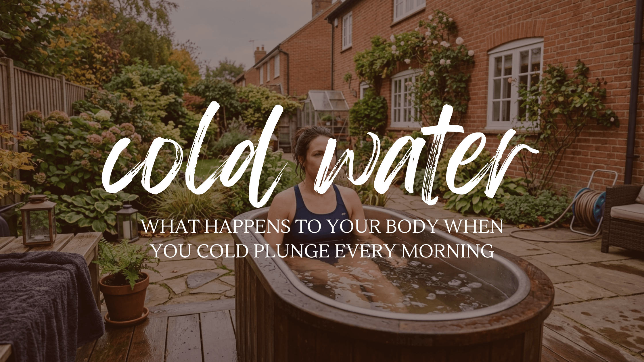 What Happens to Your Body When You Cold Plunge Every Morning