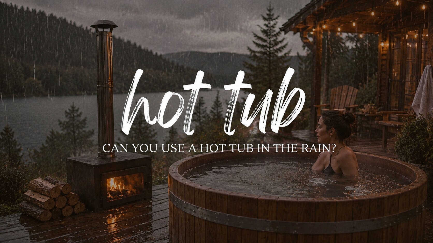 Can you use a hot tub in the rain