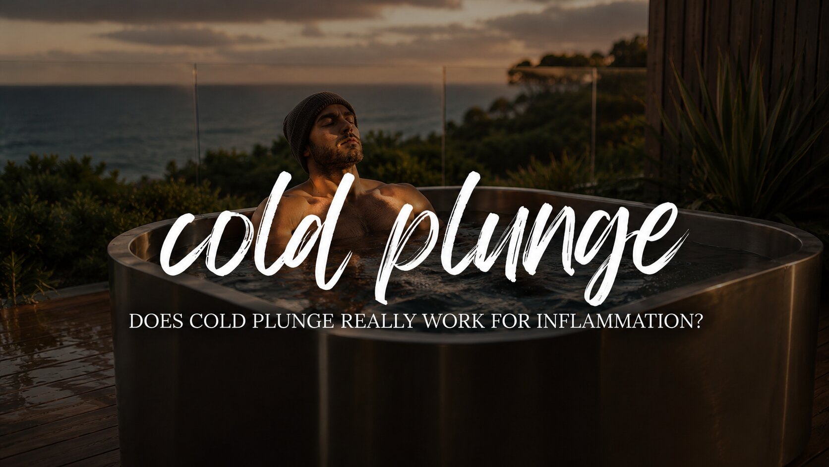 Cold plunge for inflammation